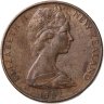 Купить Новая Зеландия 2 цента (cents) 1982