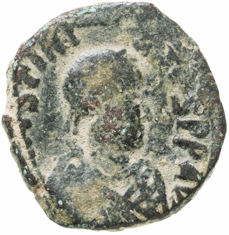 купить Византийская империя, Юстиниан I, 527-565 годы, 40 нуммиев (фоллис). Константинополь