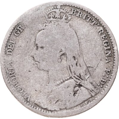 купить Великобритания 6 пенсов (pence) 1890