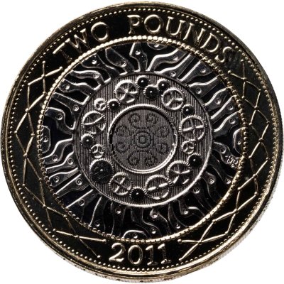 купить Великобритания 2 фунта (pounds) 2011