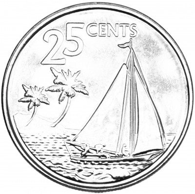 купить Багамские остова 25 центов 2015