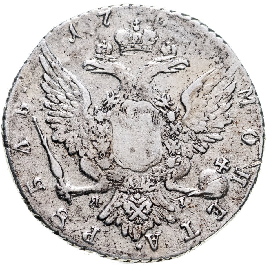 купить 1 рубль 1763-1766 СПБ-TI-ЯI