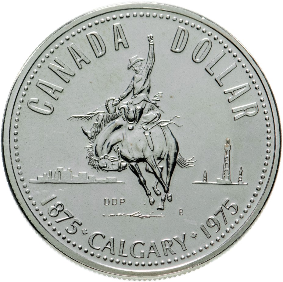 Канада 1. Монета Канада доллар 1975г. Серебряные монеты Канады. 1 Доллар Канады Калгари. Монета Канада 1974 года.