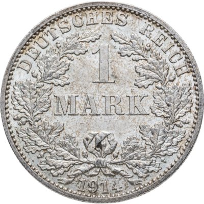 купить Германия 1 марка (mark) 1914 A знак монетного двора: "A" - Берлин