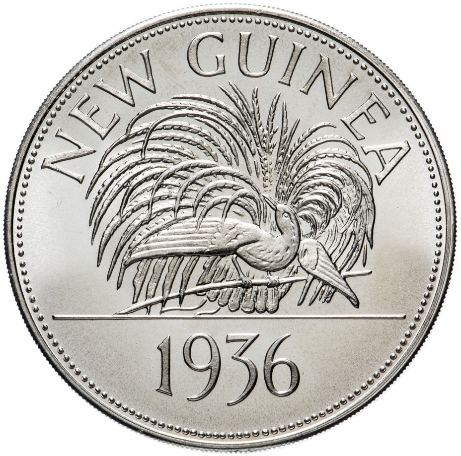 купить Новая Гвинея монетовидный жетон 1 крона 1936
