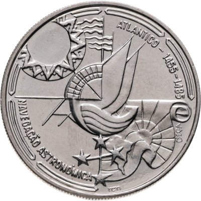 купить Португалия 100 эскудо (escudos) 1990 Золотой век открытий - Астронавигация