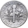 Купить США  10 центов (дайм, one dime) 1959 D Silver Roosevelt Dime (Рузвельт) знак монетного двора "D" - Денвер