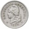 Купить Аргентина 10 сентаво (centavos) 1899