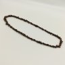 Купить Бусы с бусинами различной формы, тигровый глаз, тигровый глаз, Россия, 1980-2000 гг.