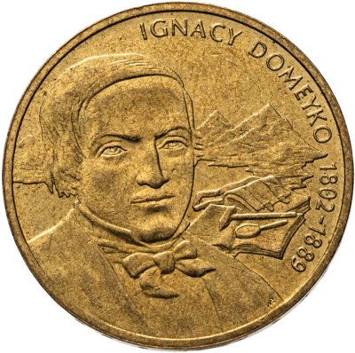 купить Польша 2 злотых 2007 "Польские путешественники - Игнацы Домейко"