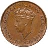 Купить Цейлон 1 цент (cent) 1942