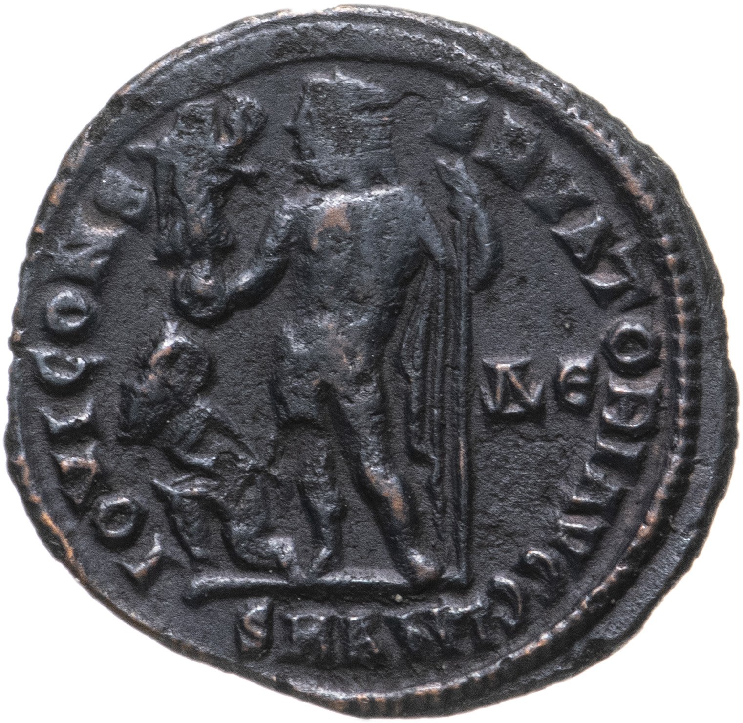Римский фоллис Лициний i (265-324). Нуммий монета. АВЛ Лициний нерва Силиан монеты. Монеты Лициния. Квинт лициний 4