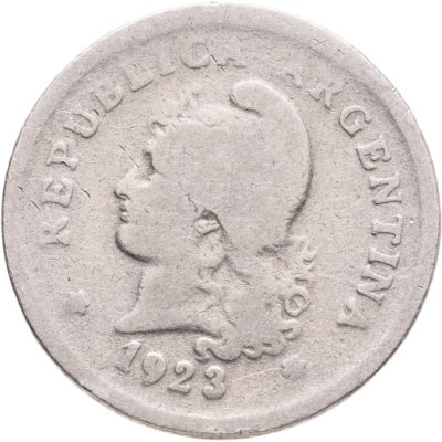 купить Аргентина 10 сентаво (centavos) 1923