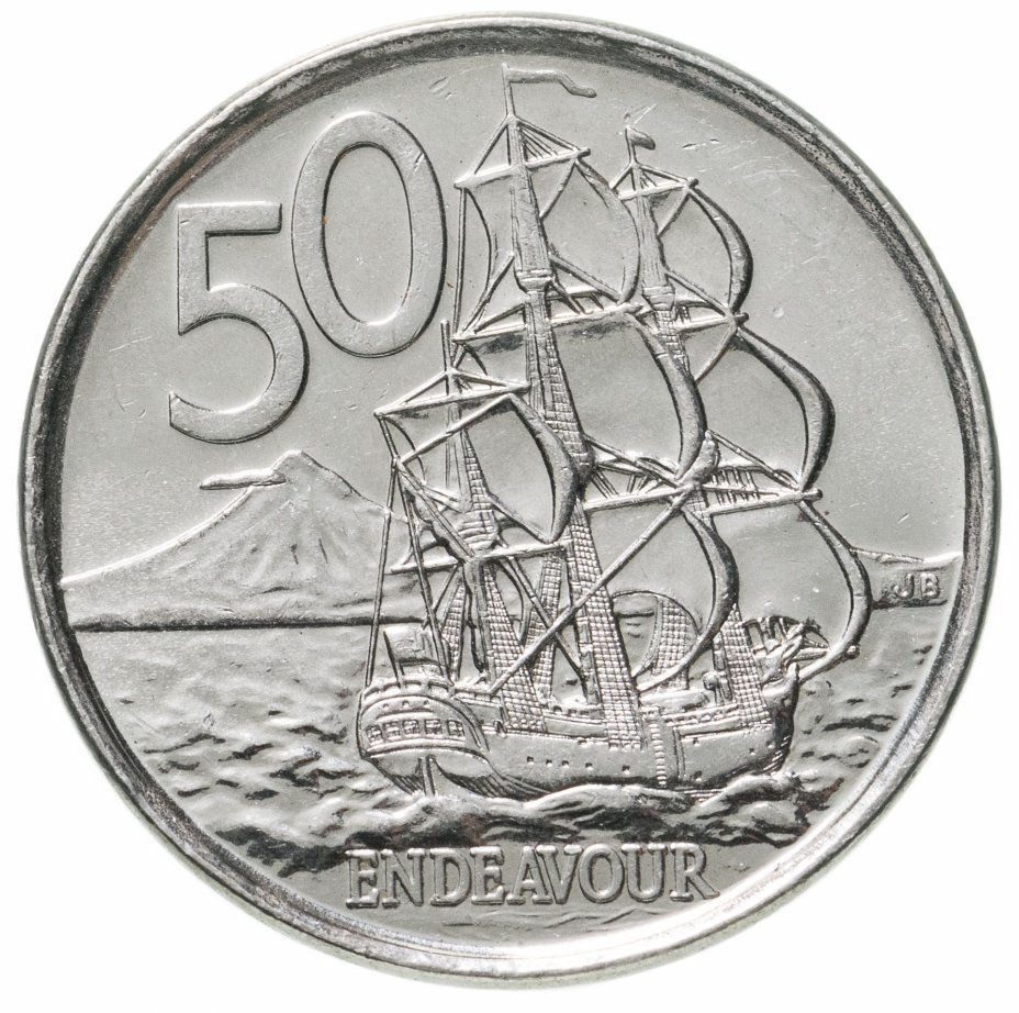 купить Новая Зеландия 50 центов (cents) 2006-2021, случайный год