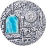 Купить Остров Ниуэ 2 доллара 2012 "Искусство кристаллов - замок Лихтенштейн", в футляре с сертификатом