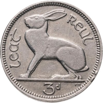 купить Ирландия 3 пенса (pence) 1934