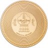Купить Монголия 2000 тугриков 2024 "Археология и символизм - Манджушри мандала позолоченная", в футляре с сертификатом