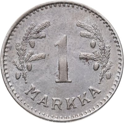 купить Финляндия 1 марка (markka) 1951 Железо /серый цвет/