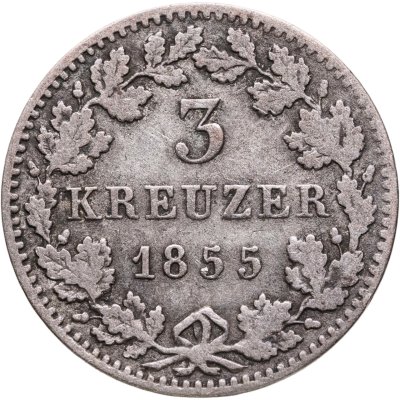 купить Бавария 3 крейцера 1855