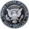 Купить США 50 центов (1/2 доллара, half dollar) 1992 Proof Kennedy Half Dollar (Кеннеди) знак монетного двора "S" - Сан-Франциско