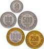 Купить Центральноафриканская Республика Набор из 5 монет "60 лет Независимости" 2020 Фауна