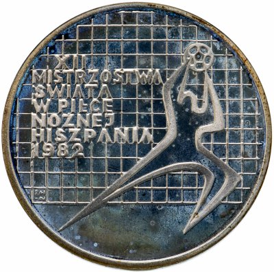 купить Польша 200 злотых (zlotych) 1982 Чемпионат мира по футболу 1982