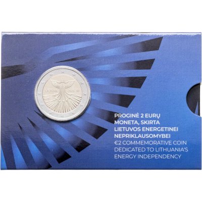 купить Литва 2 евро 2026 "Энергетическая независимость" в буклете