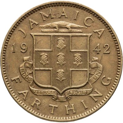 купить Ямайка 1 фартинг (farthing) 1942