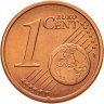 Купить Ватикан 1 евроцент 2002 "Портрет Папы Иоана Павла II"