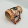 Купить Кружка пивная, декорированная изображением застолья, фаянс, роспись, фаянс, роспись, Западная Европа, 1980-1990 гг.
