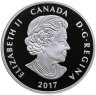 Купить Канада 10 долларов 2017 "Ласточка Фиолетовый мартин" в футляре с сертификатом