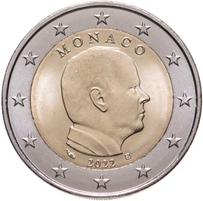 купить Монако 2 евро 2022