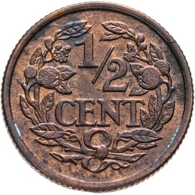 купить Нидерланды 1/2 цента (cent) 1940