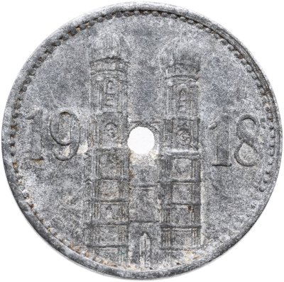 купить Германия "Мюнхен" 15 пфеннигов 1918 нотгельд