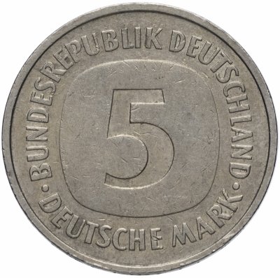 купить Германия 5 марок 1976 G