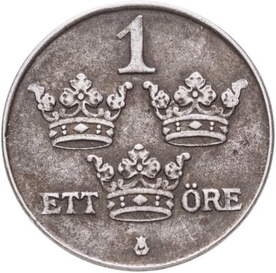 купить Швеция 1 эре (ore) 1946