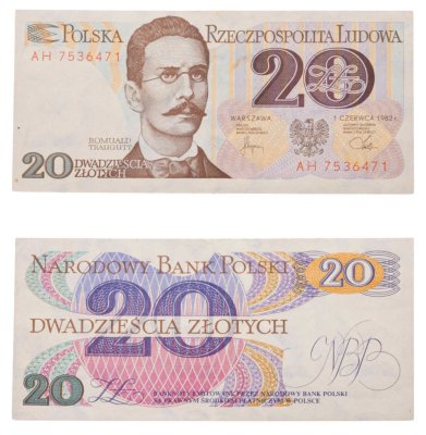 купить Польша 20 злотых 1982