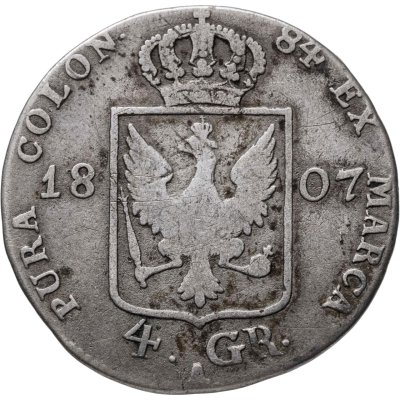купить Германия, Пруссия 4 гроша 1807