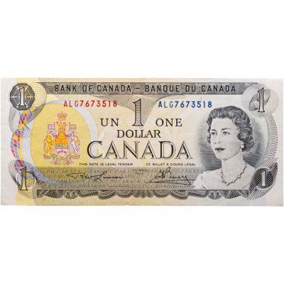 купить Канада 1 доллар 1973 (Pick 85a(1)