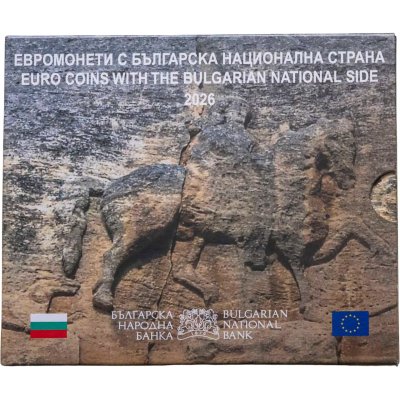 купить Болгария первый полный годовой набор из 8 монет евро 2026 в буклете
