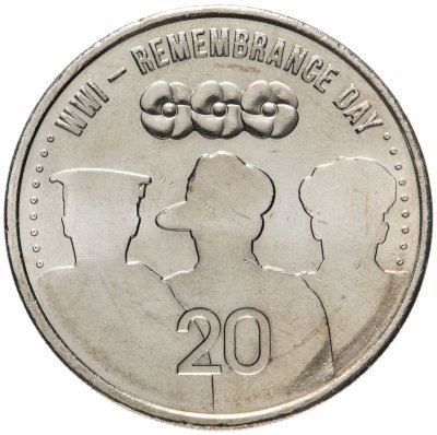купить Австралия 20 центов (cents) 2015 АНЗАК - День памяти