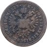 Купить Австрия 1 крейцер (kreuzer) 1851 В