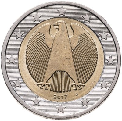 купить Германия 2 евро 2017 J
