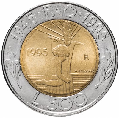 купить Сан-Марино 500 лир 1995 "ФАО"