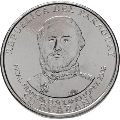купить Парагвай 1000 гуарани (guaranies) 2008