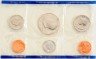 Купить Годовой набор монет США 1990 UNC (12 штук) в запайке (P+D)