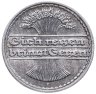 Купить Германия, Веймарская республика 50 пфеннигов (pfennig) 1921, знак монетного двора "F" — Штутгарт