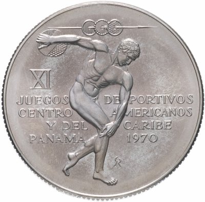 купить Панама 5 бальбоа (balboa) 1970 "XI игры Центральной Америки и Карибского бассейна"