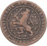 Купить Нидерланды 1 цент (cent) 1884
