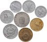 Купить Венгрия набор из 8 монет 10, 20, 50 филлеров и 1, 2, 5, 10 форинтов 1957-1994